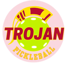 Trojan Pickleball Club Logo